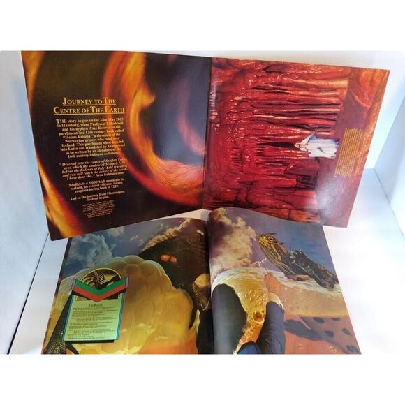 Rick Wakeman Journey To The Centre Of The Earth Vinyl LP Record Prog Rock Yes - Picture 5 of 5